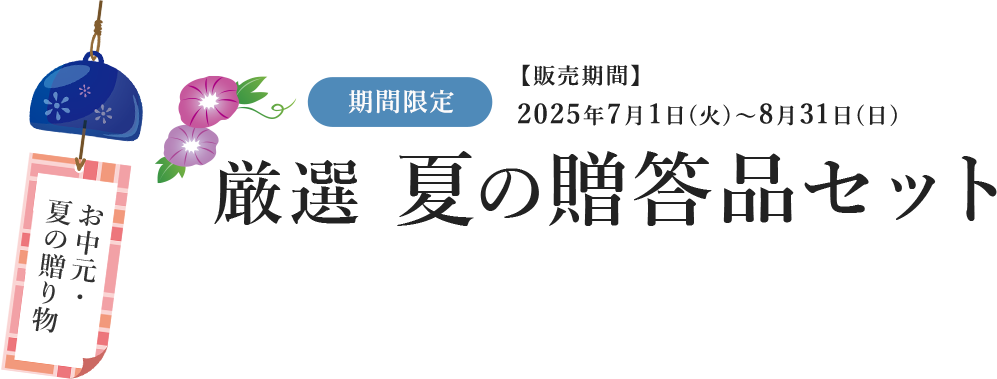 厳選夏の贈答品セット